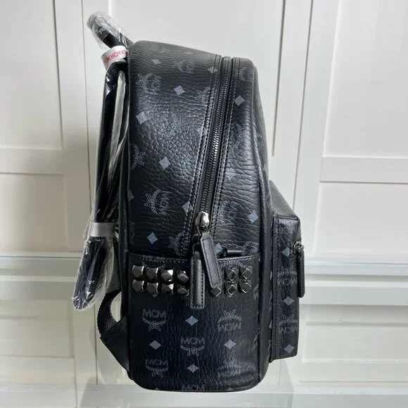 MCM Blcak Backpacks bags size 21*27*10cm - Picture 6 of 9